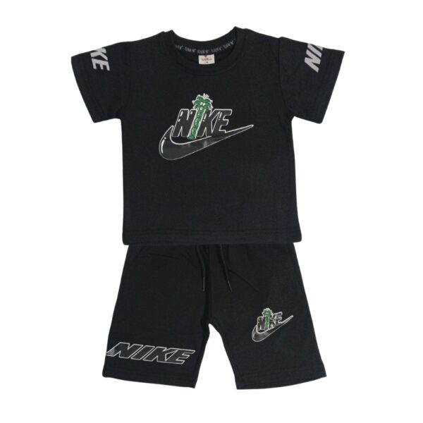 Baby Boy T-Shirt & Shorts Set – Sporty & Stylish