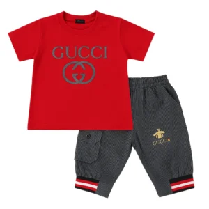 Premium Cotton Summer Set for Toddler Boys – Breathable T-Shirt & Shorts (Ages 1–4)