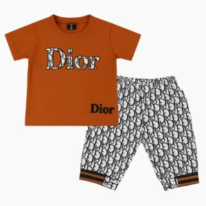 Toddler Boys' Soft Cotton Outfit – Breathable Summer T-Shirt and Shorts Set (1–4 Years)