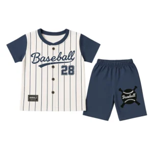 Premium Cotton T-Shirt & Shorts Set – Baby Brisk Toddler Boys Wear for Hot Days (1–4 Years)