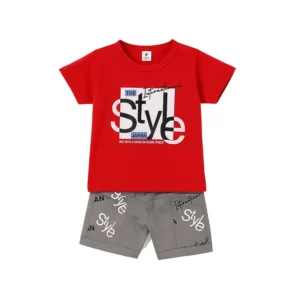 T-Shirt & Shorts Set for Kids – Baby Brisk Cotton Outfit for Baby Boys (Ages 1 to 4)